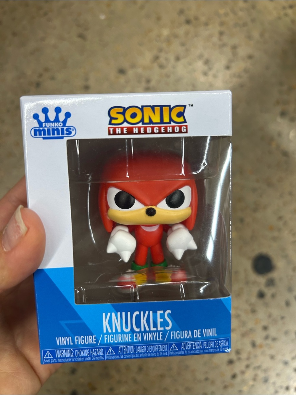 Sonic The Hedgehog Knuckles Vinyl Figure